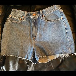 *2 Pairs* Victoria’s Secret PINK high waisted cutoff shorts size 29